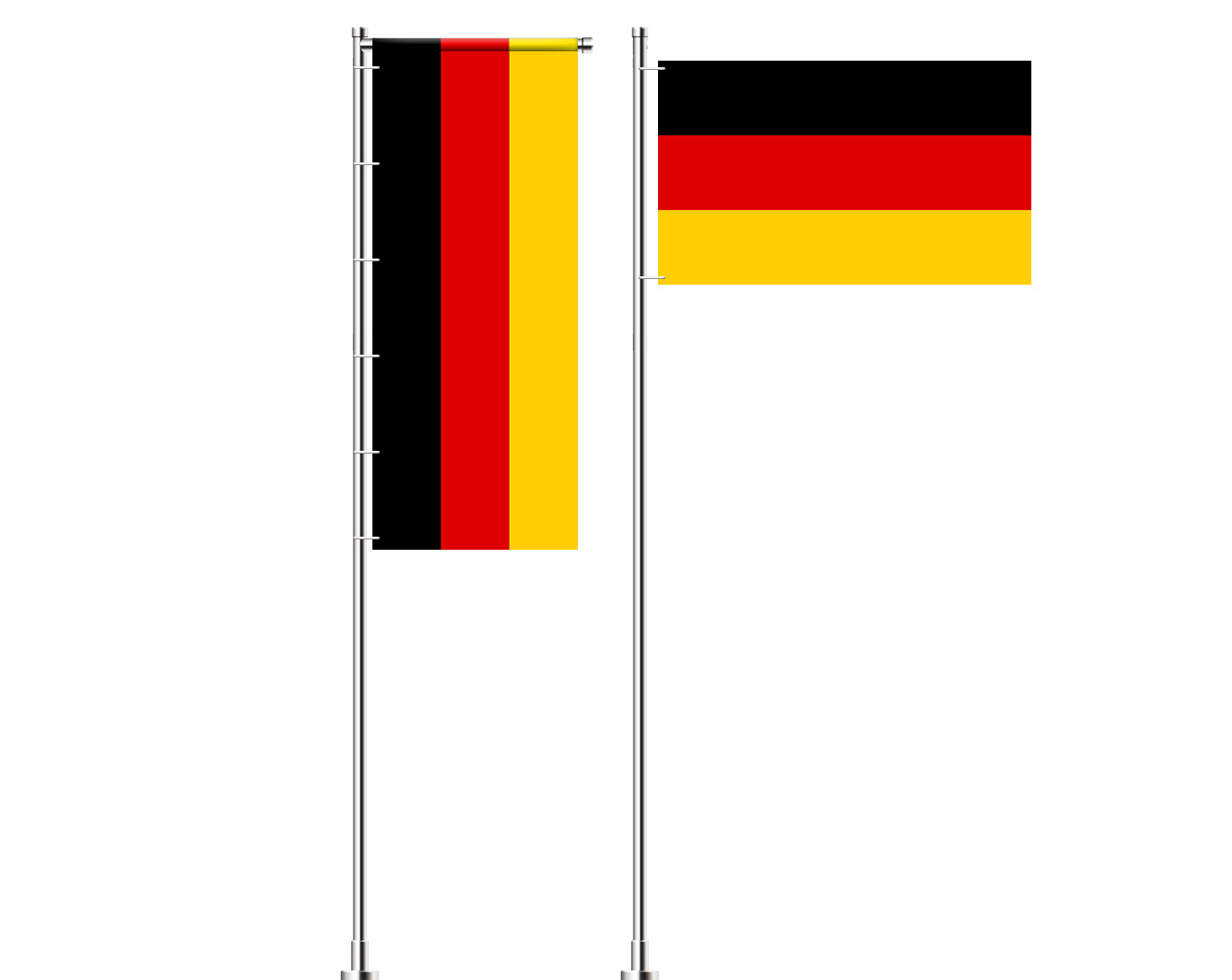 Deutschland National Flagge online bestellen & bedrucken lassen