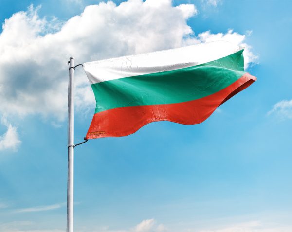 Bulgarien-Flagge / Bulgarische-Fahne