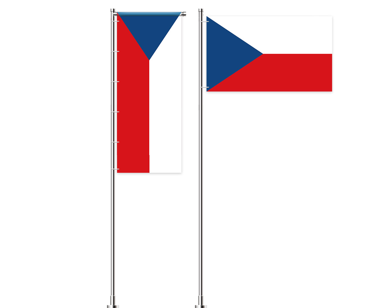 Flagge Aussig Hissflagge 90 x 150 cm Fahne Tschechien 