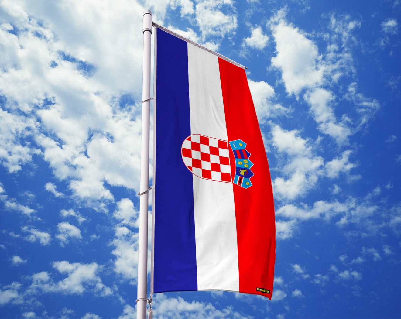 Flagge Fahne Kroatien Hissflagge 150 x 250 cm 