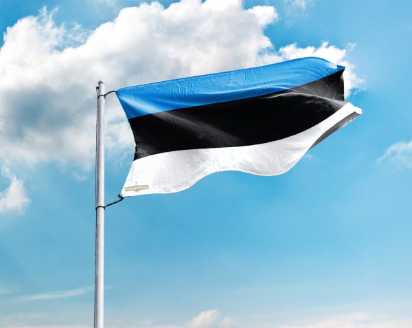 Estland-Flagge / Estnische-Fahne / Estonia-Flagge