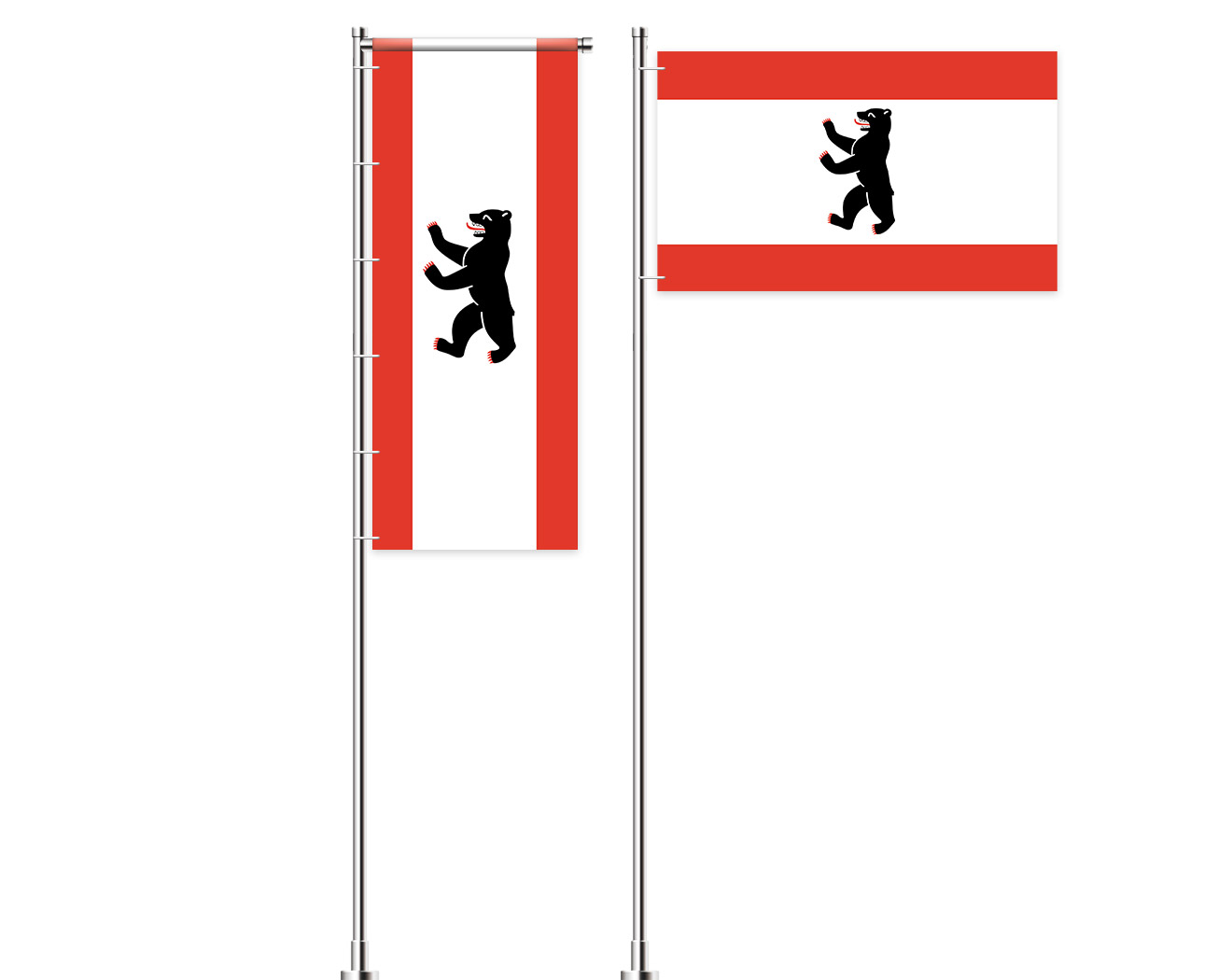 Berlin Flagge online günstig kaufen - Premium Qualität
