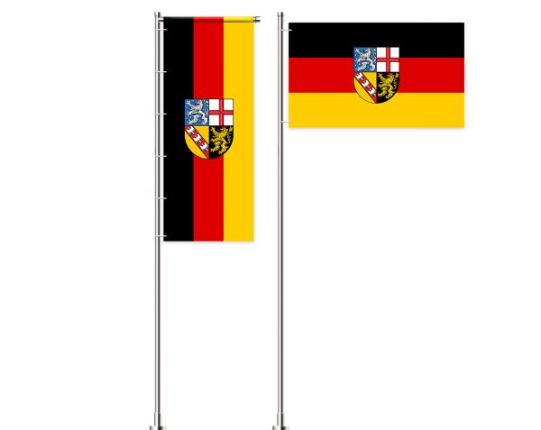 Saarland-Flagge / Fahne