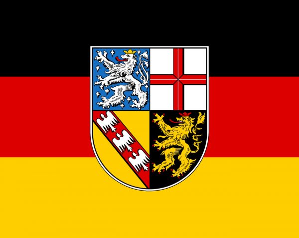 Saarland-Flagge / Fahne