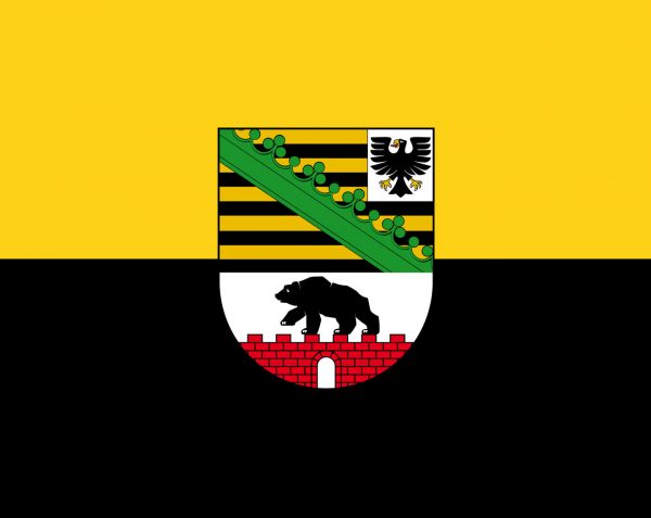 Sachsen-Anhalt-Flagge / Fahne