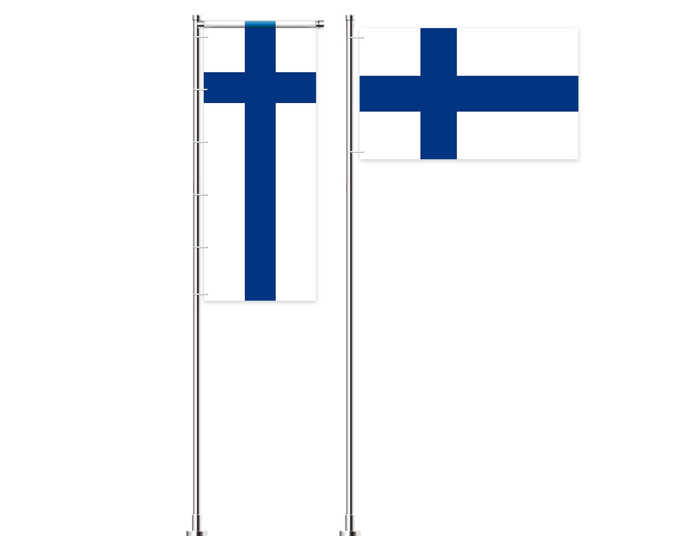 Fahne Finnland Aland Hissflagge 90 x 150 cm Flagge 