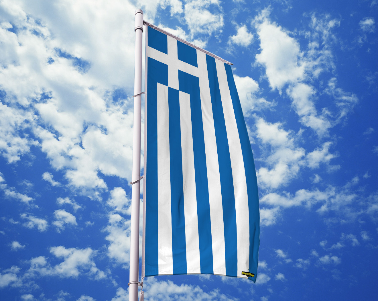 Fahne Griechenland Querformat 90 x 150 cm griechische Hiss Flagge Nationalflagge