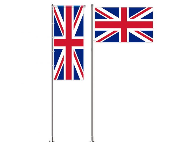 Großbritannien-Flagge / Vereinigten Königreiches-Fahne Großbritannien-Flagge / Vereinigten Königreiches-Fahne