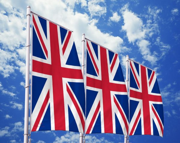 Großbritannien-Flagge / Vereinigten Königreiches-Fahne Großbritannien-Flagge / Vereinigten Königreiches-Fahne