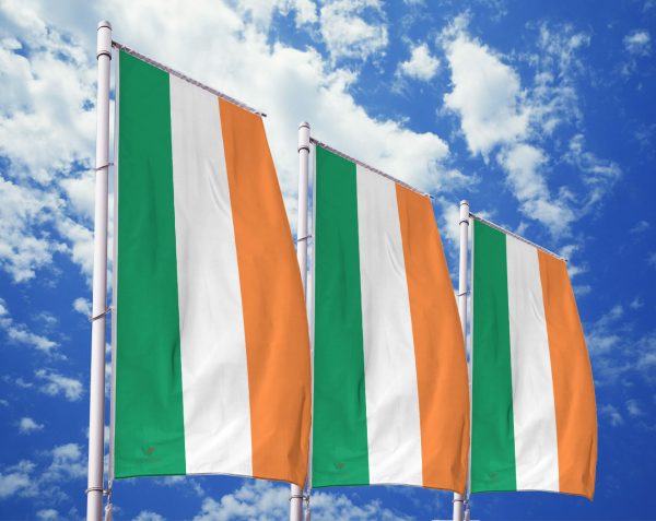 Irland-Flagge / Irische-Fahne / Ireland-Flagge