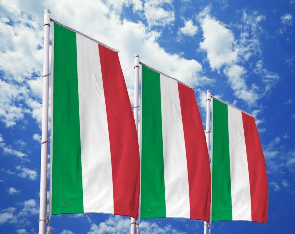 Italien-Flagge / Italienische-Fahne / Italy-Flagge