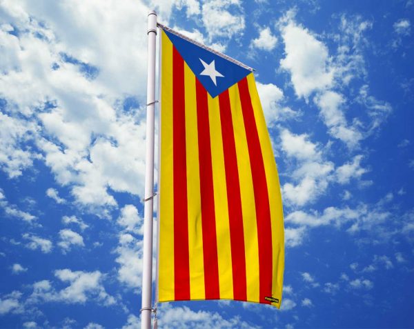 Katalonien-Flagge / Katalanische-Fahne