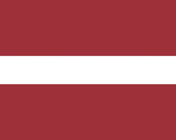 Lettland-Flagge / Lettische-Fahne / Latvia-Flagge