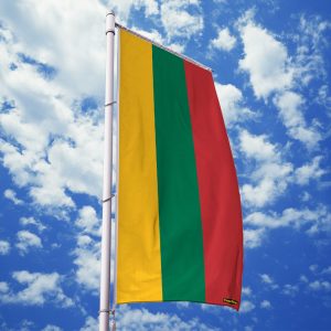 Litauen-Flagge / Litauische-Fahne / Lithuania-Flagge