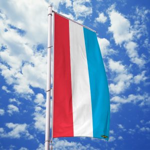 Fahne Flagge Luxembourg Provinz Belgien 20 x 30 cm Bootsflagge Premiumqualität 