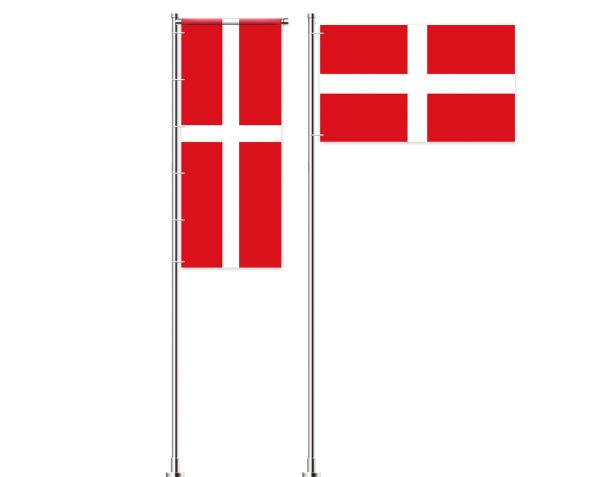 Souveränen Malteserordens-Flagge / Malteser Staatsflagge-Fahne