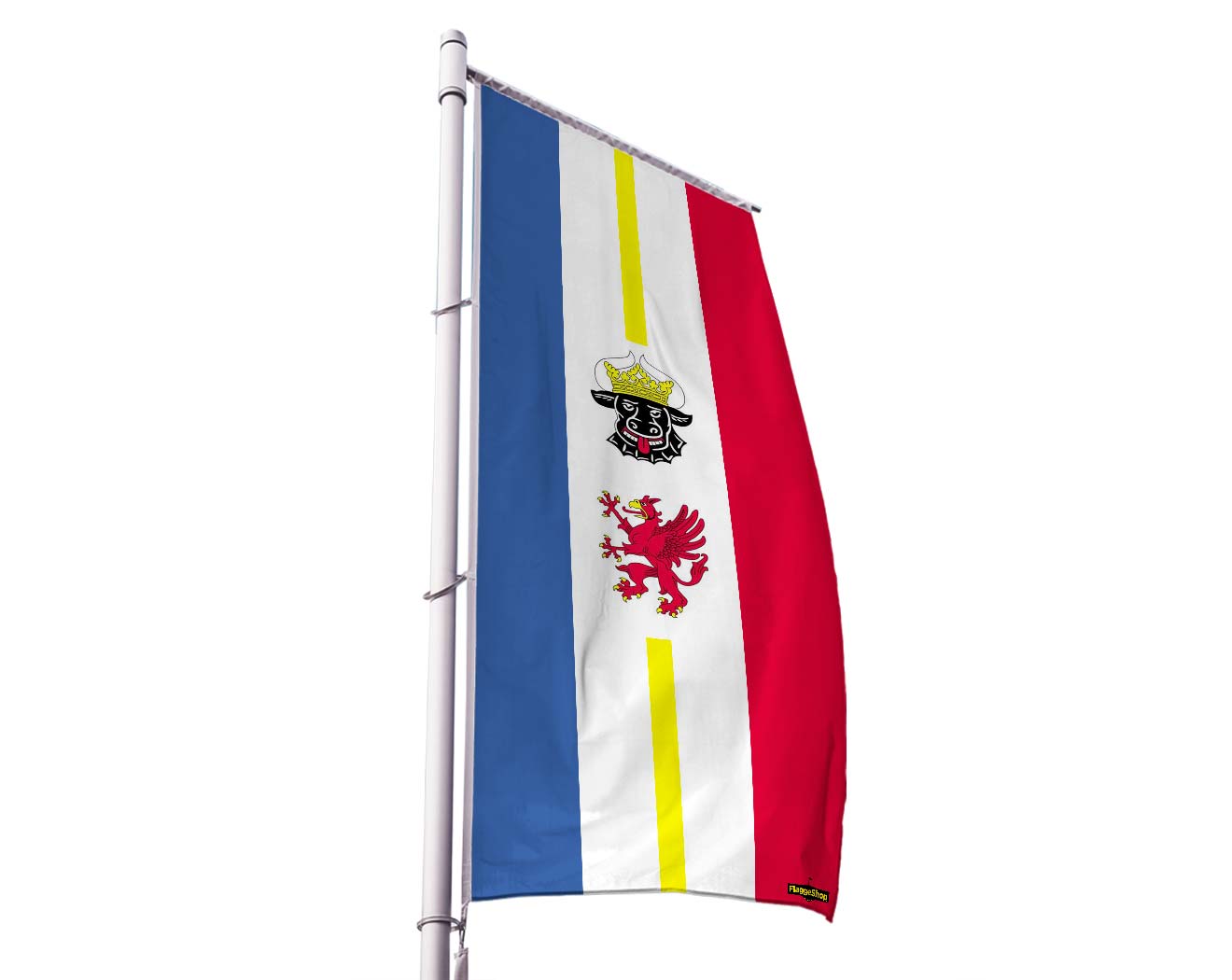 Mecklenburg-Vorpommern Flagge online günstig kaufen - Premium Qualität