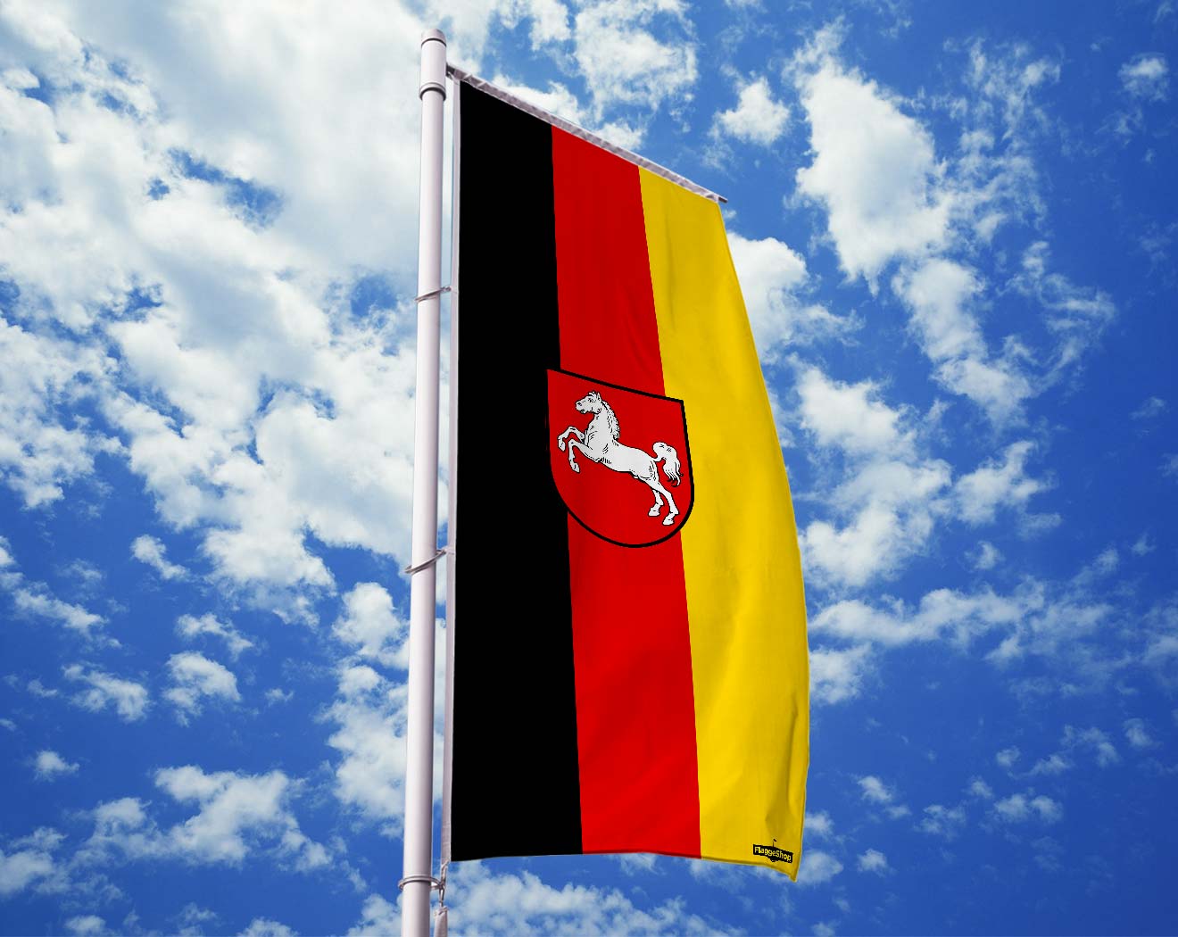 Fahne Flagge Berne in Niedersachsen Digitaldruck 90 x 150 cm