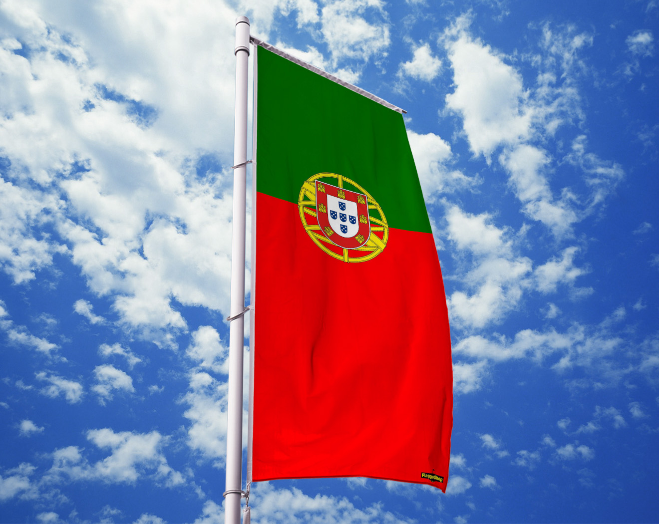 EURO 2021 Fussball-EM Fahne Portugal Flagge portugisische Hissflagge 90x150cm 