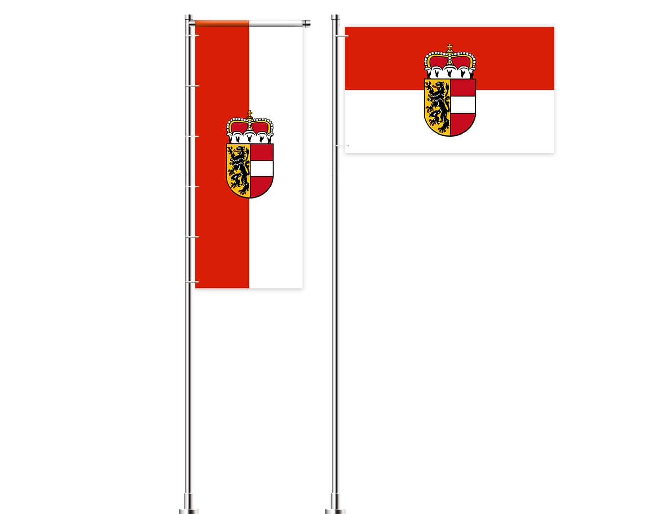 Salzburg Flagge online günstig kaufen - Premium Qualität