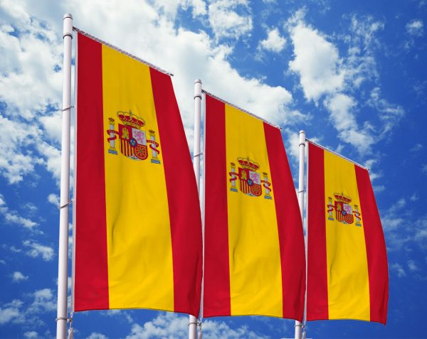 Spanien-Flagge / Spanische-Fahne / Spain-Flagge / España-Fahne
