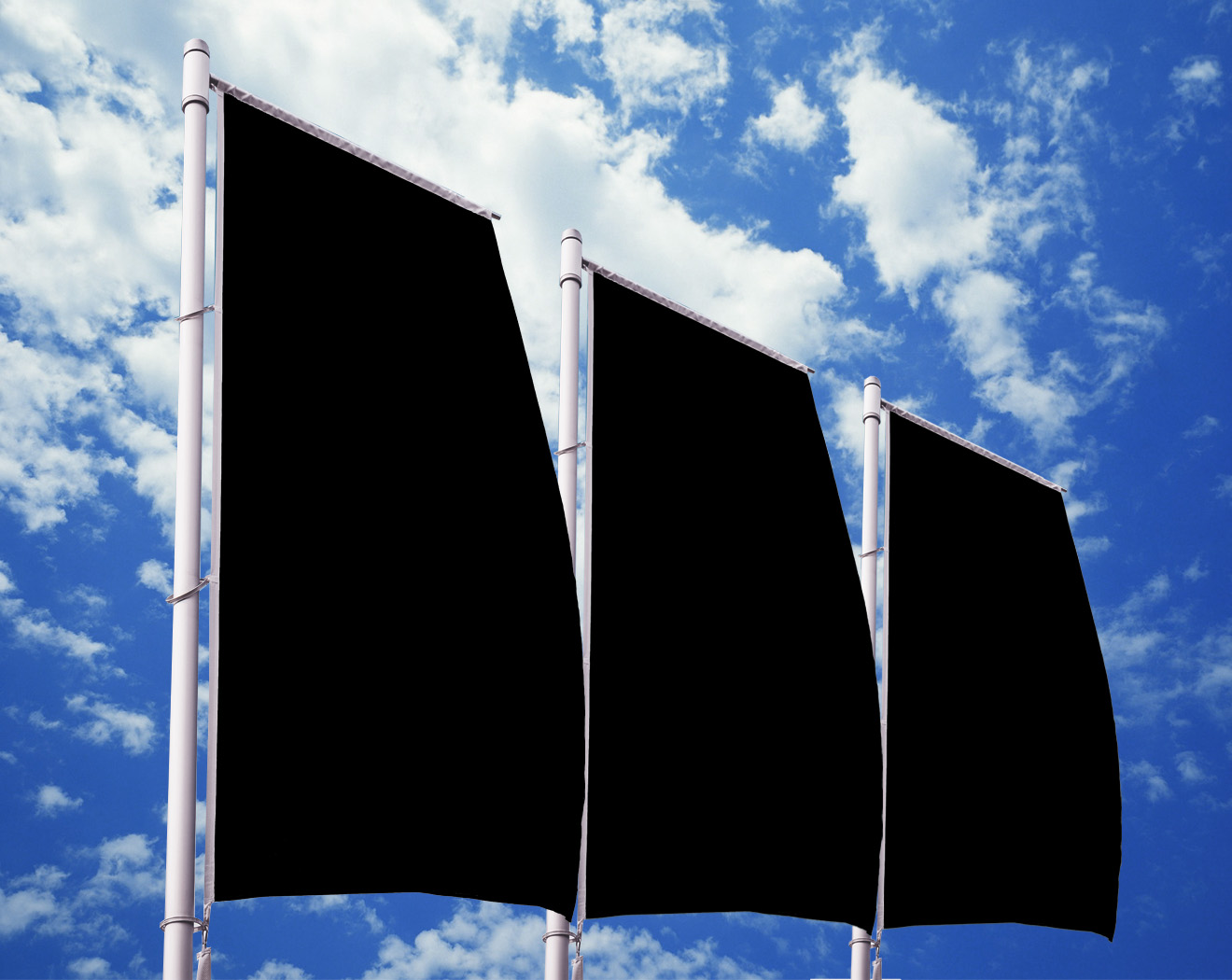 Fahne Flagge Trauerfahne schwarz 90 x 150 cm mit 2 Ösen 