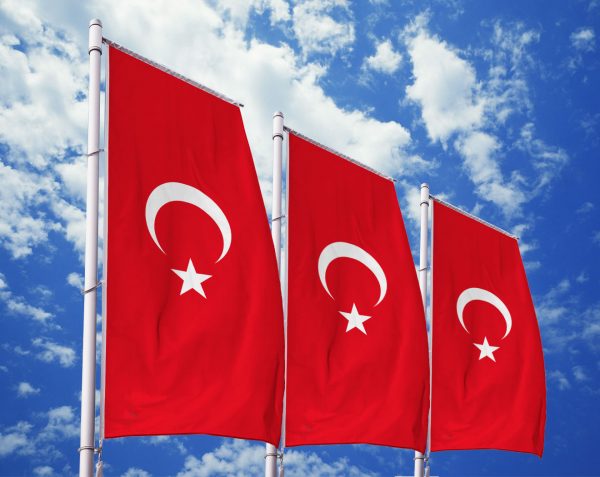 Türkei-Flagge / Türkische-Fahne / Turkey-Flagge
