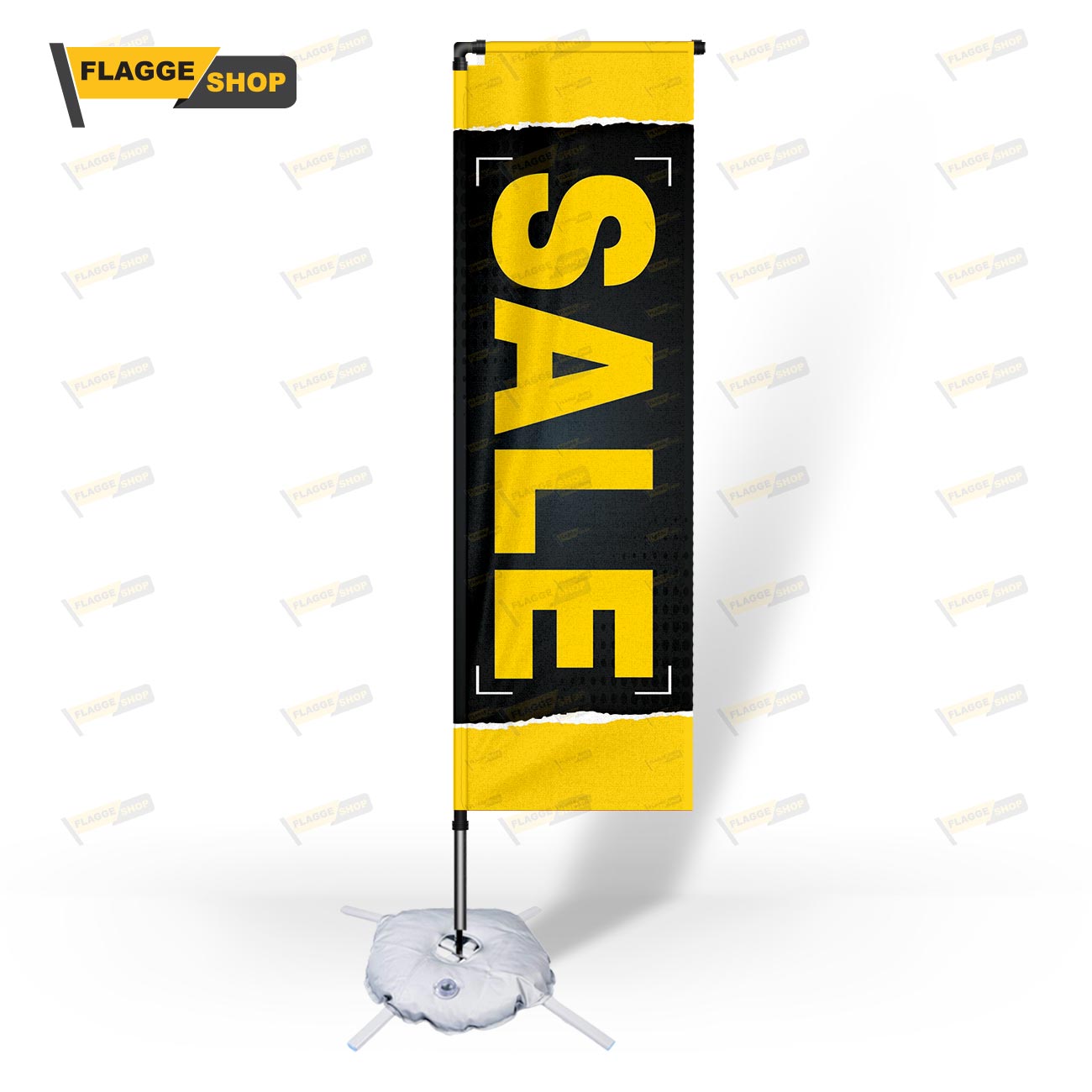 SALE Beachflag - Werbefahne für Außenwerbung online günstig kaufen - Premium Qualität