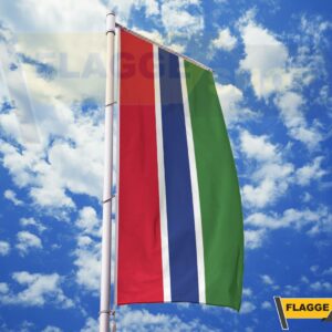 Gambia-Flagge