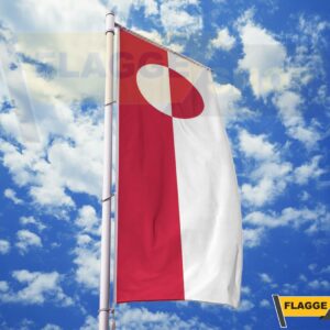 Grönlands-Flagge
