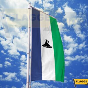 Lesotho-Flagge
