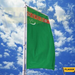 Turkmenistan-Flagge