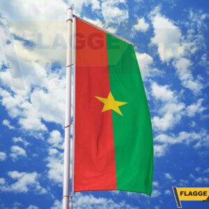 Burkina Faso-Flagge