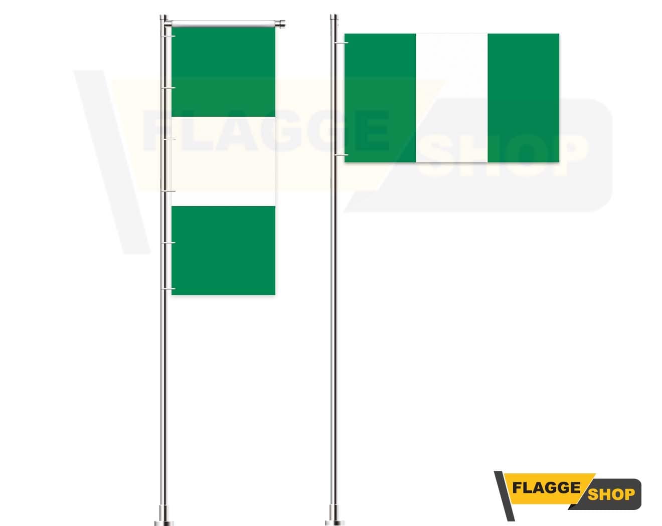 Nigeria-Flagge
