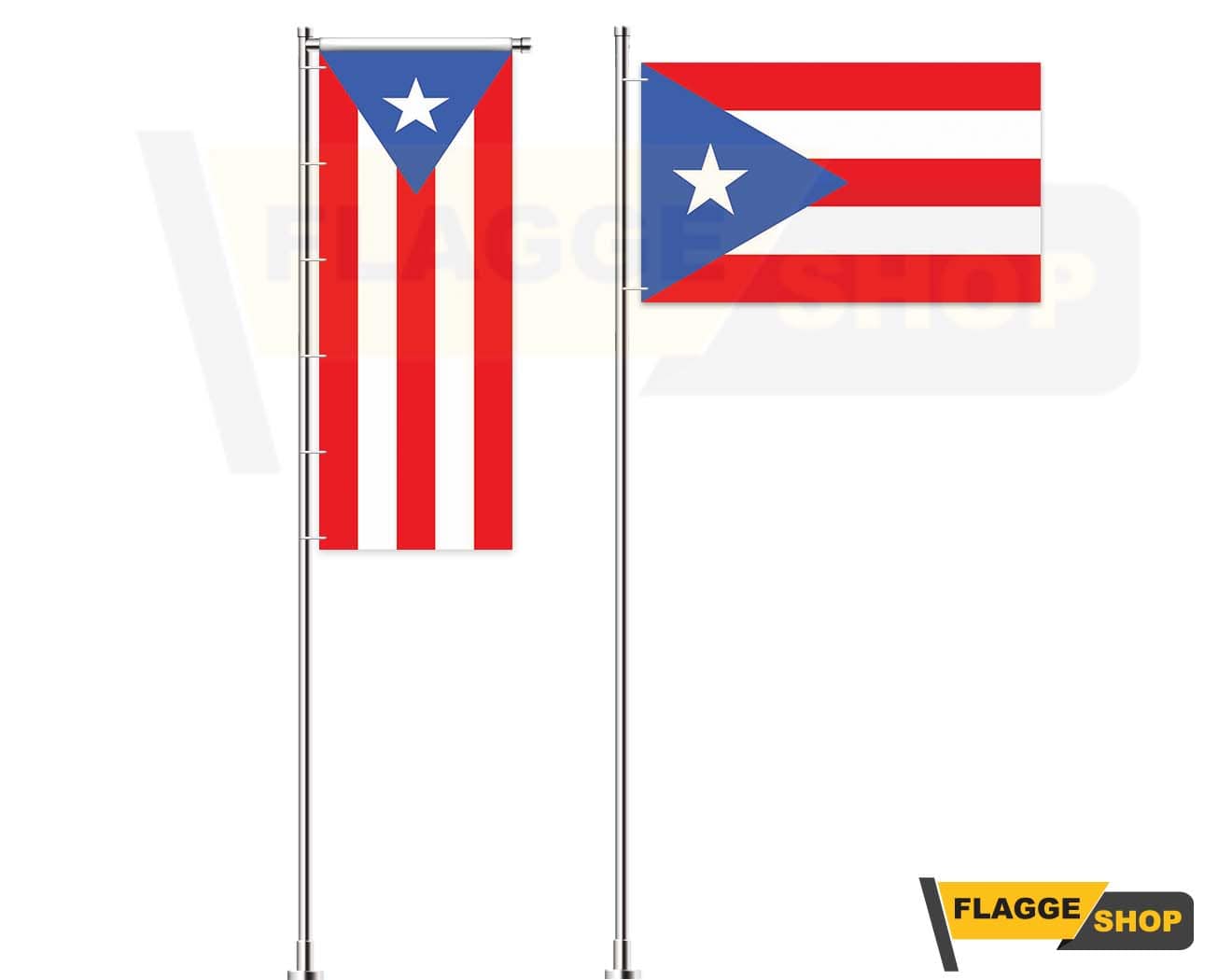 Puerto Rico-Flagge