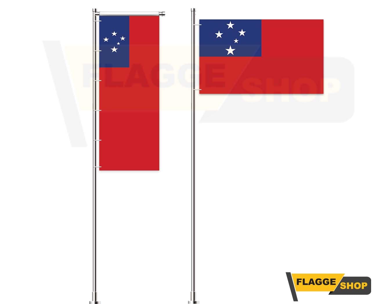 Samoa-Flagge online günstig kaufen - Premium Qualität