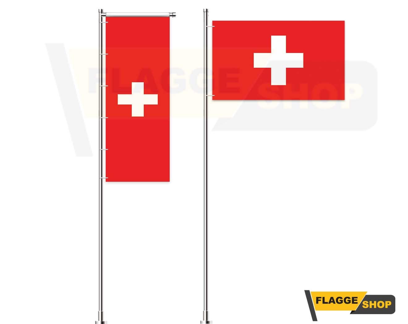 Schweiz-Flagge online günstig kaufen - Premium Qualität