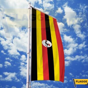 Uganda-Flagge