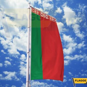 Weißrussland (Belarus)-Flagge